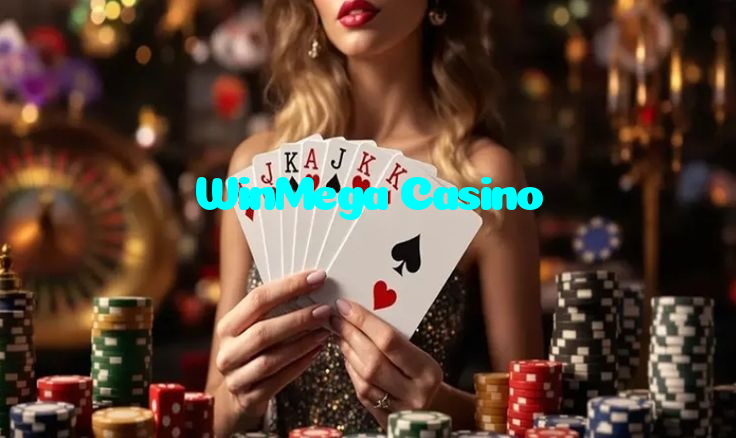 WinMega Casino casino presented on mobile device in Pakistan with slots and live games